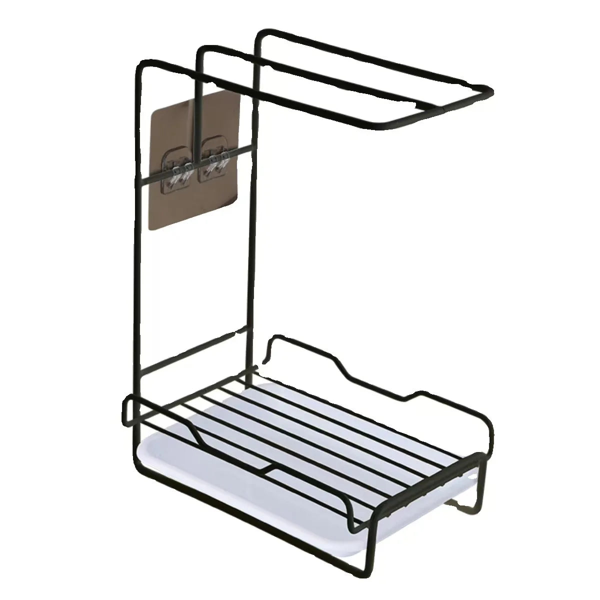 Punch Free Wall Mounted Kitchen Rack Towels And Rags