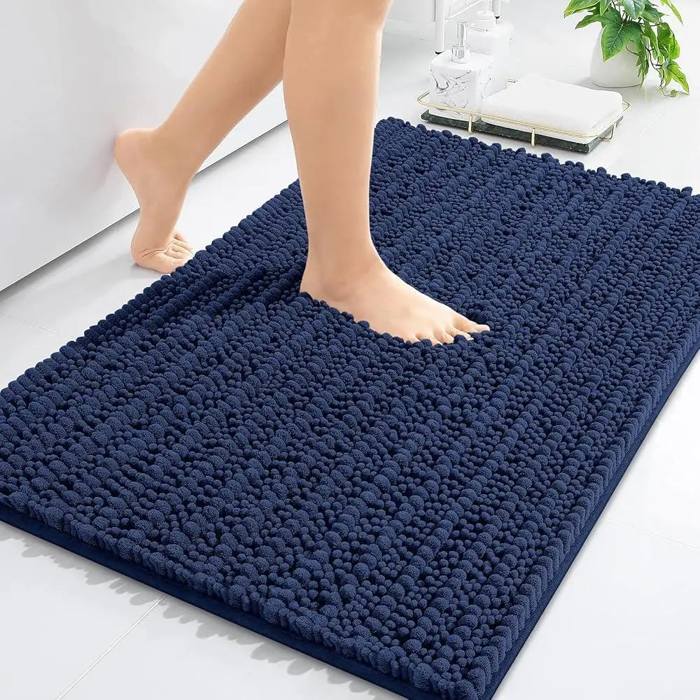 Ultra Soft Shaggy Bath Rug Thick Microfiber Non-Slip Mat