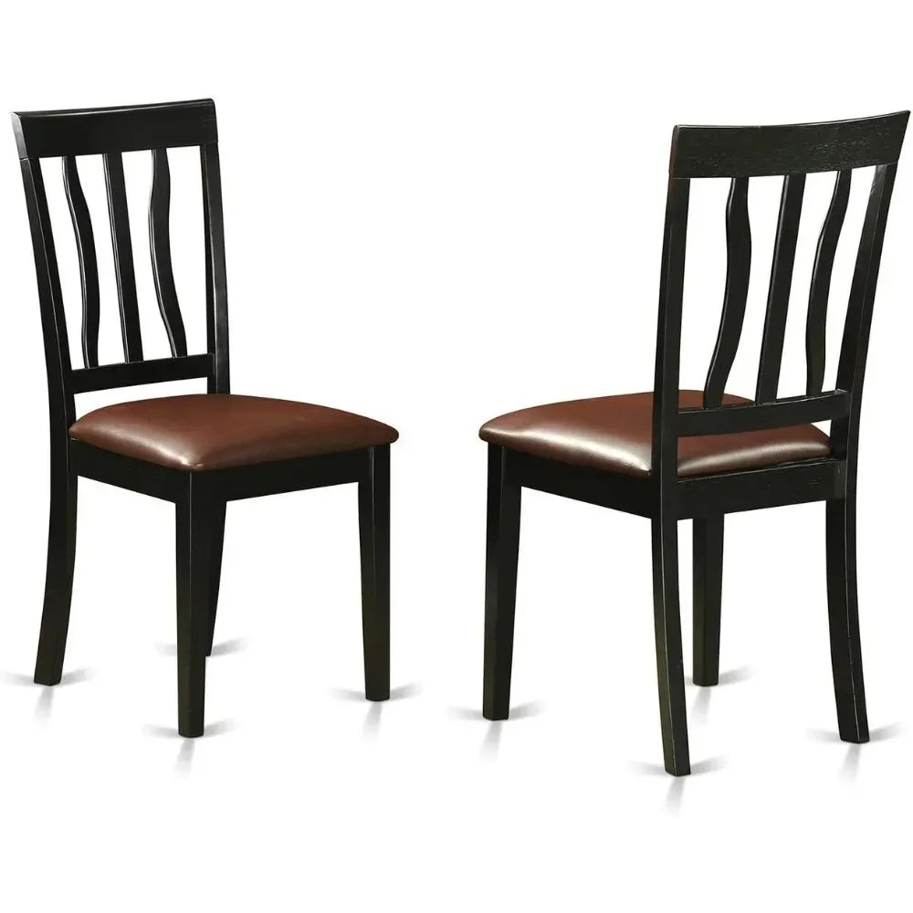 Dining Table Set With Butterfly Leaves And Linen Chairs