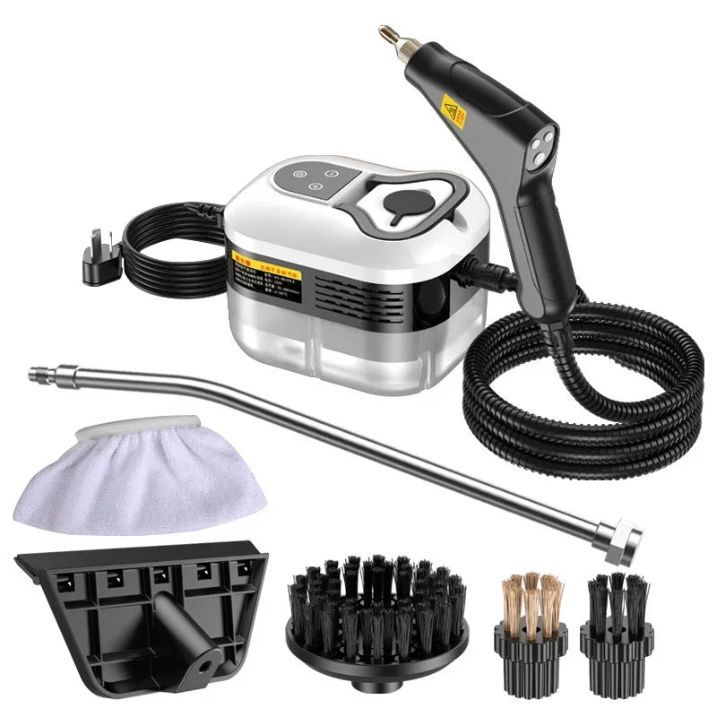 Handheld Steam Cleaner 110V/220V Multifunctional Portable High Temperature Steam Cleaning For Air Conditioner Kitchen Hood Car