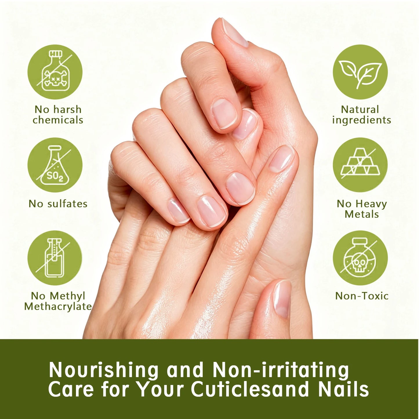 12ml Nails Growth Promoting Nutrient Oil For Repairing Soft And Thin Layered Nails, Nail layering High Quality Nail Care Oil