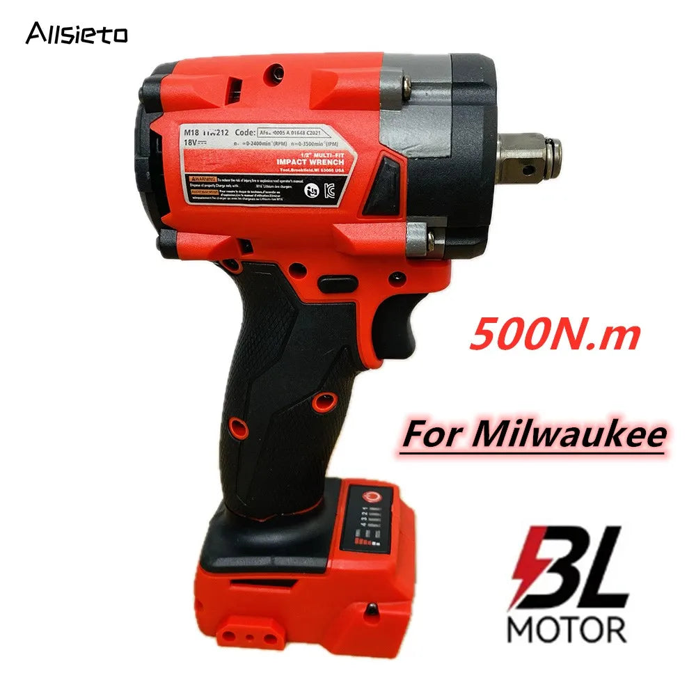 Milwaukee 18V Brushless Impact Wrench Kit For Tire Change
