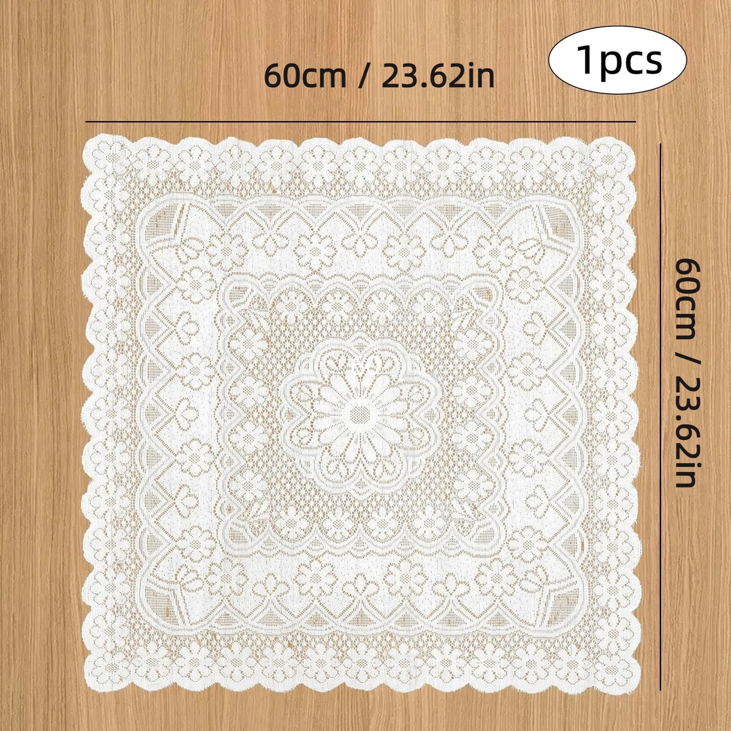 European Lace Embroidered Dining Tablecloth For Weddings And Home