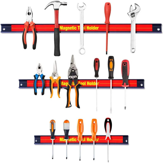 Magnetic Tool Bar Wall Mount Organizer For Wrenches