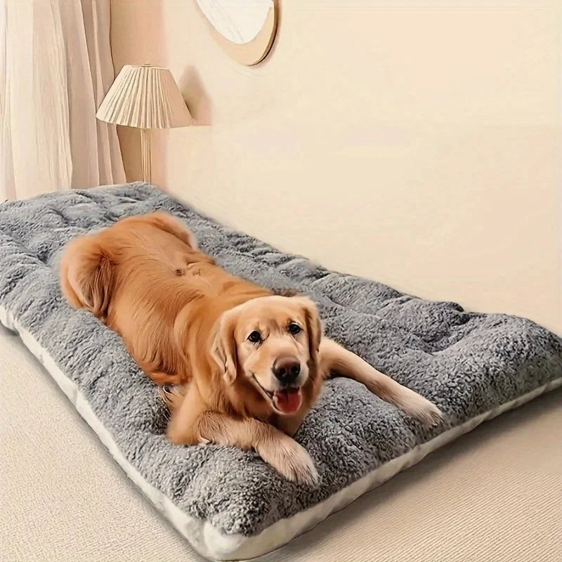 Thickened Plush Dog Bed Sofa Breathable Comfortable Pet Mat