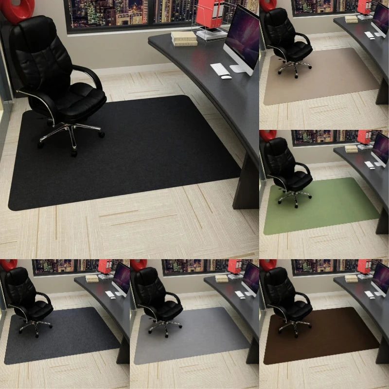 Office Swivel Chair Mat Large Computer Gaming Chair Carpet for Bedroom Living Room Office Hardwood Floor Protection Home Decor