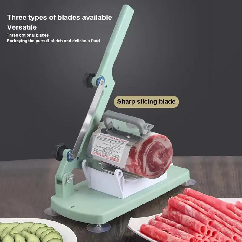 Manual Meat Slicer Food-Grade Stainless Steel Thin Slicer