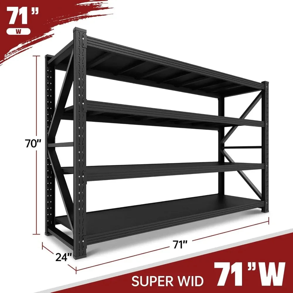 5000LBS Storage Shelves Heavy Duty Adjustable Garage Shelving