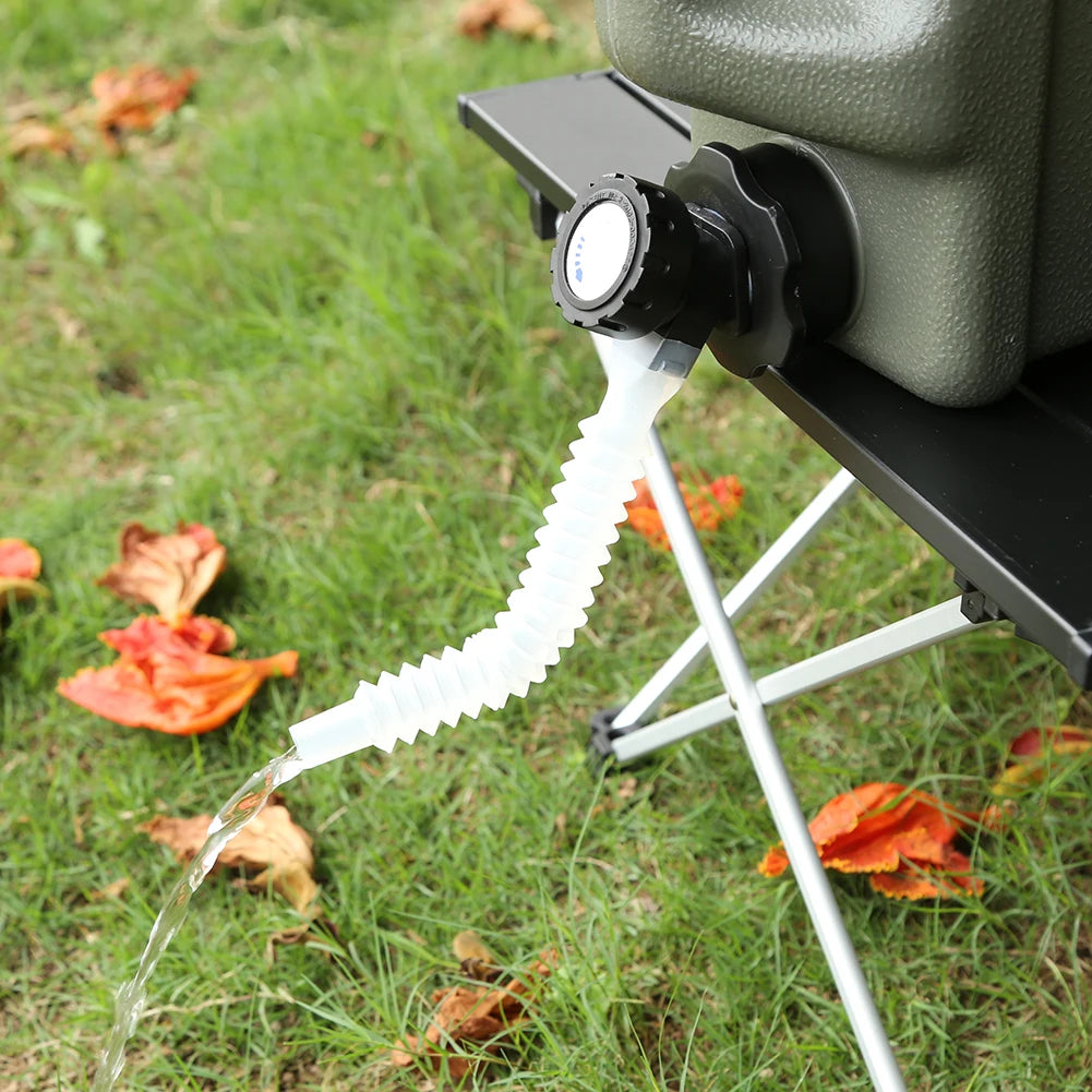 Outdoor Water Bin Camping Bucket With Detachable Faucet