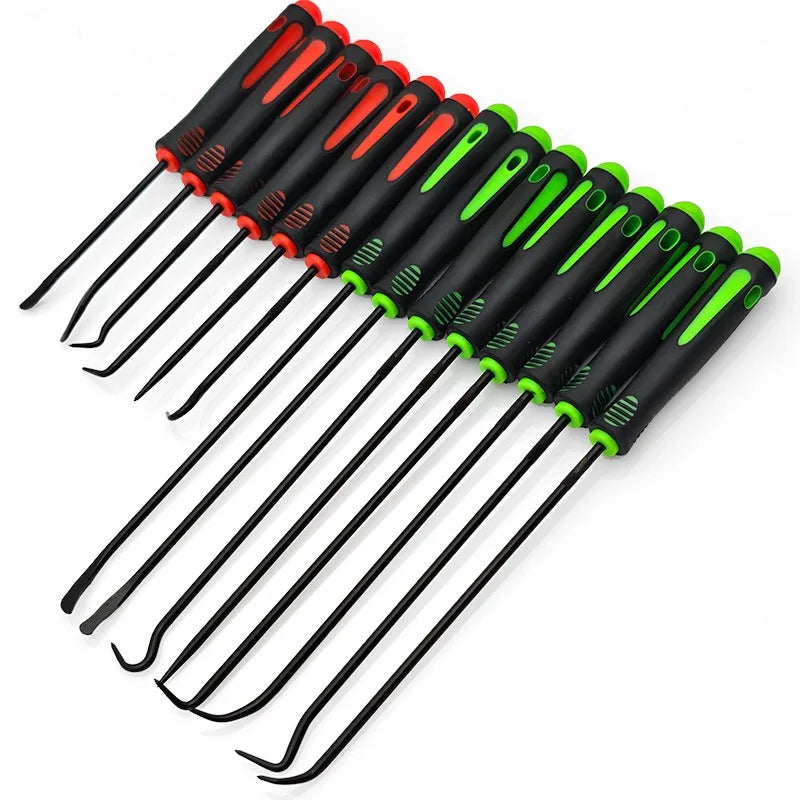 10 12pcs Auto Oil Seal Screwdrivers Set Professional O-Ring Puller Remover Kit Precision Pick and Hook Set for Car Repair
