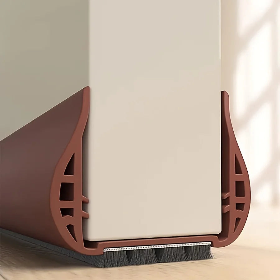 Self-adhesive Door Bottom Sealing Strip Bedroom PVC Draught Soundproof Excluder Insect Prevention Draft Stopper Home Door Seal