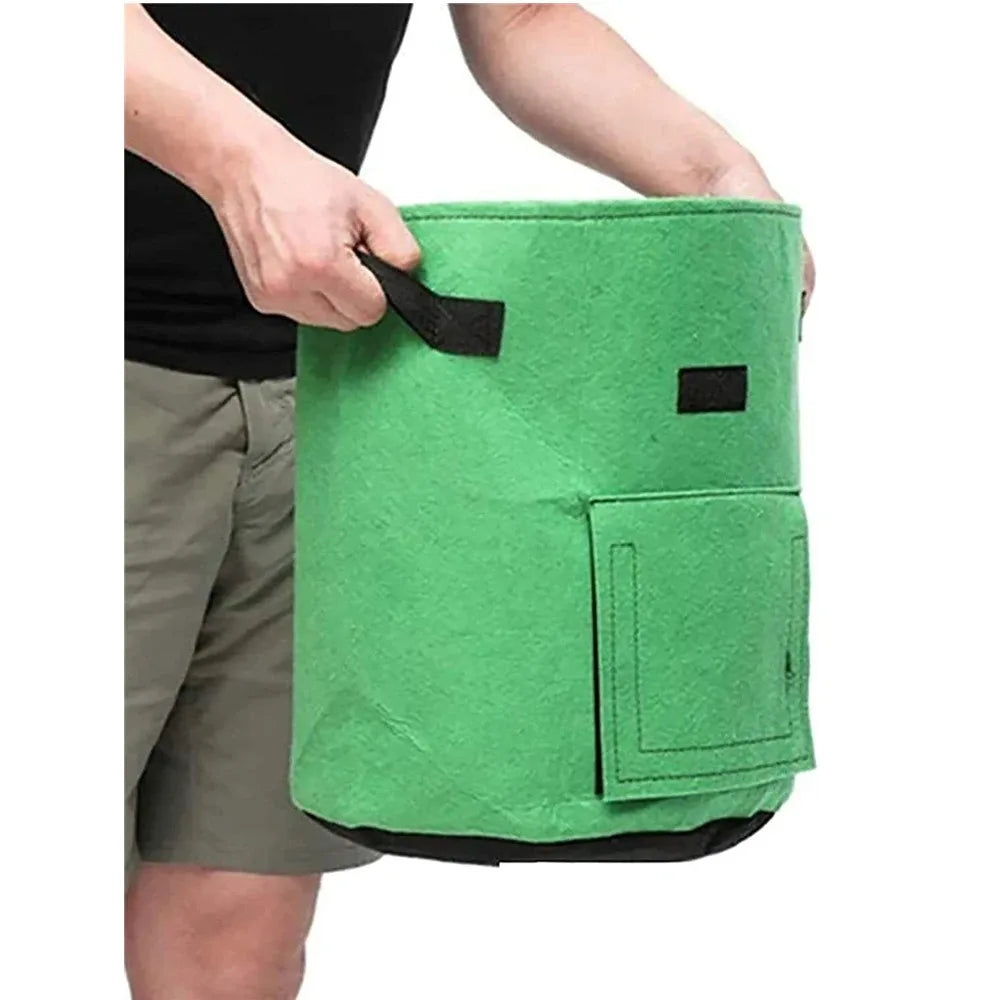 3Styles Felt plant grow bags nonwoven fabric garden potato pot greenhouse vegetable growing bags moisturizing vertical tools