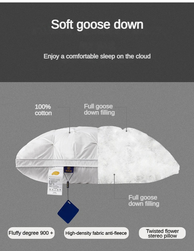Premium Comfortable Hotel Cotton Pillow For Restful Sleep