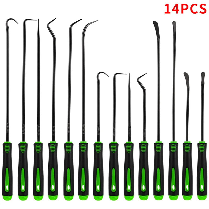 10 12pcs Auto Oil Seal Screwdrivers Set Professional O-Ring Puller Remover Kit Precision Pick and Hook Set for Car Repair