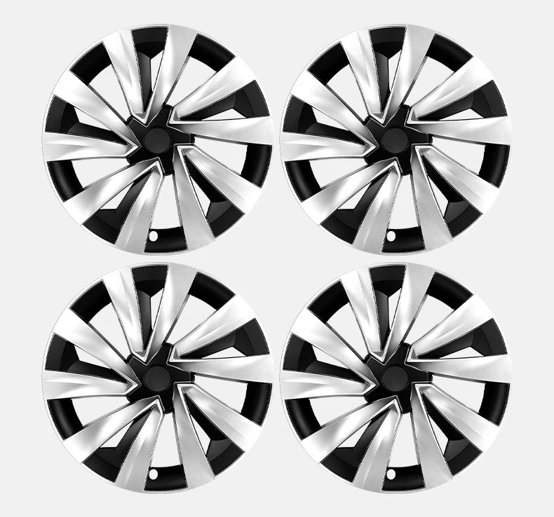 4PCS Wheel Cover for Tesla Model Y Juniper 2025-2026 19 Inch Car Replacement Wheel Cover Automobile Hub Cap Full Rim Car