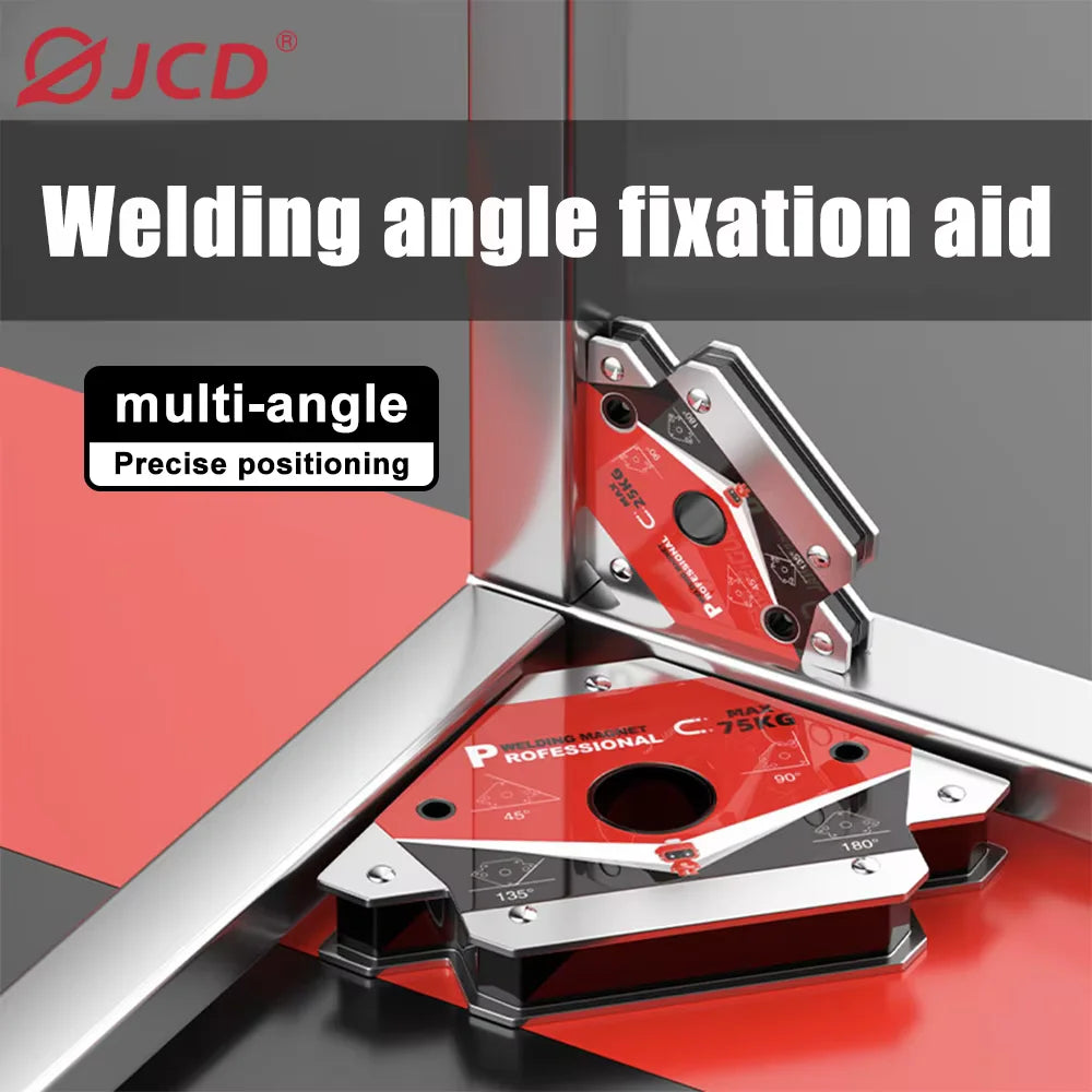 25KG/55KG/75KG Magnetic Welding Holders Strong Magnetics Welding Positioner Holder Practical Welding Fixing Angle Locator Tools