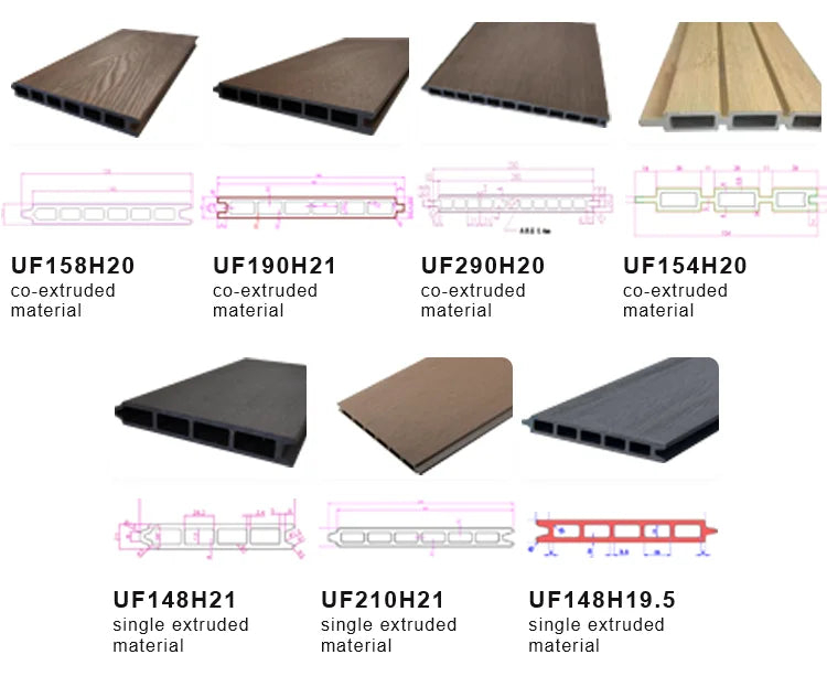 Wholesale WPC Garden Fence Panel Easy Installation UV Resistant Wood Plastic Composite Aluminum Frame Outdoor Fencing