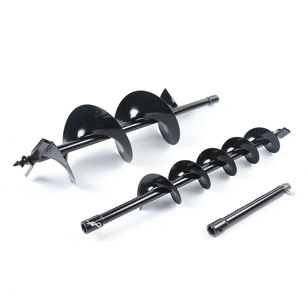 52CC 2-Stroke Gas Powered Post Hole Digger with 4/8" Earth Auger Bit and 12" Rod Air-cooled Single-cylinder