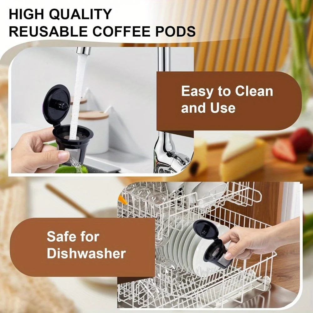 Keurig Compatible Reusable K Cup Filters With Stainless Mesh
