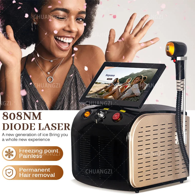 2025 Powerful 3500W Alexandrite Laser Hair Remover Machine