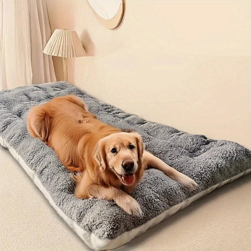 Thickened Plush Dog Bed Sofa Breathable Comfortable Pet Mat