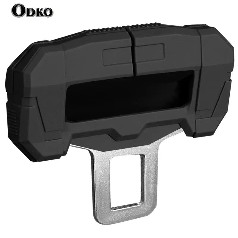 universal Car seat belt buckle protective cover Safety plug silicone cover anti-scratch interior anti-collision noise reduction