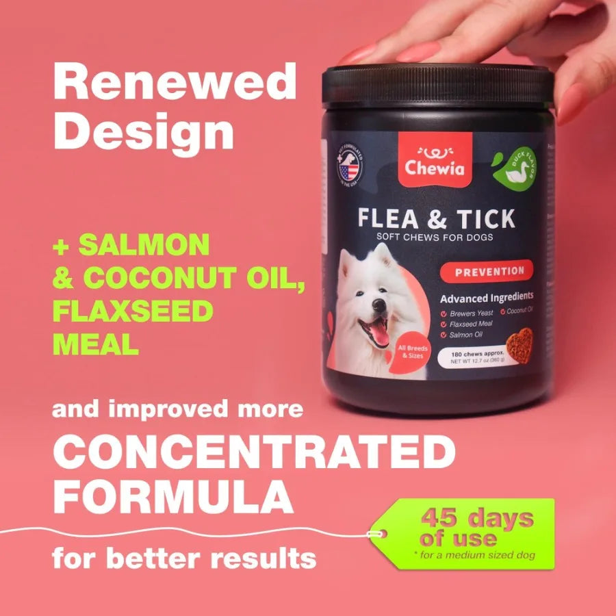 Flea And Tick Treatment Chews For Dogs Natural Preventive
