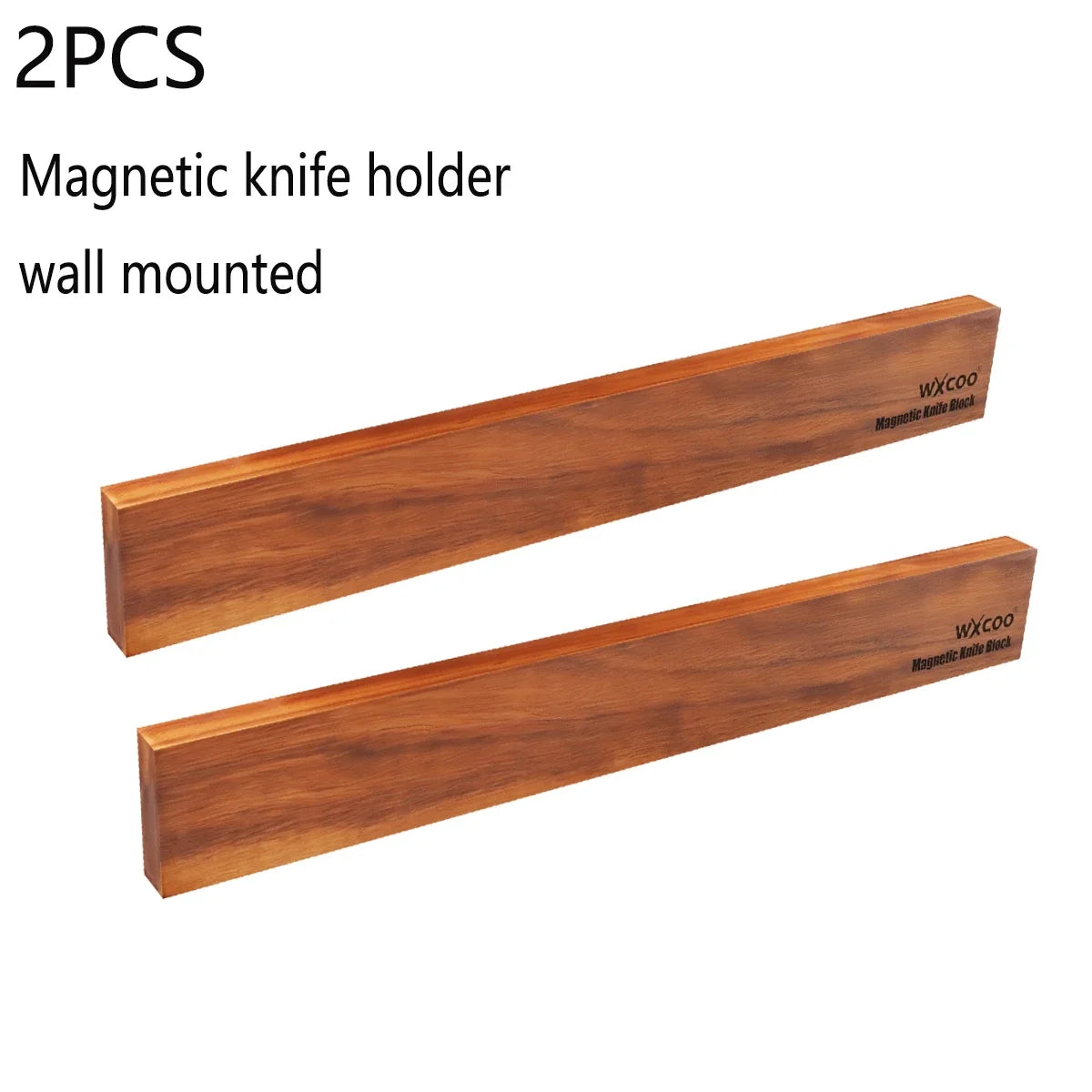 Magnetic Knife Holder Wall Mount Wood Strip For Utensils