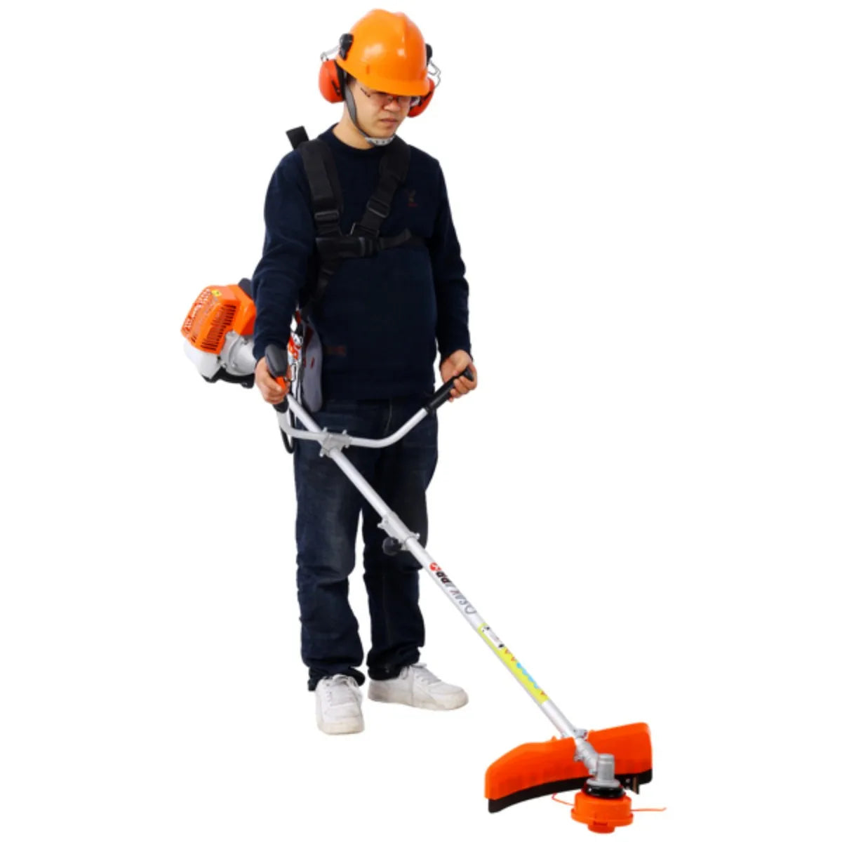 All Purpose Gas Mower Hedge Trimmer Weed Eater System