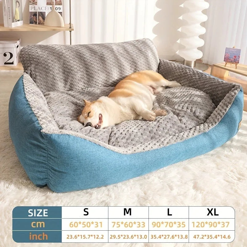 Luxury Comfortable Dog Sofa Bed With Fully Washable Cushion