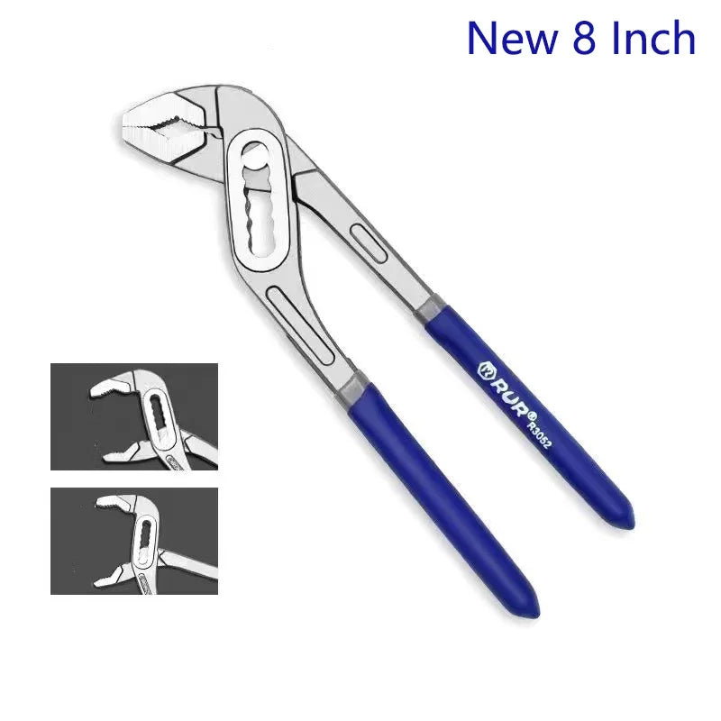 Universal Adjustable Pipe Wrenches Large Opening Pliers for 8/10/12 Inch Water Pump Pliers Bathroom Wrench Plumbing Pipe Wrench