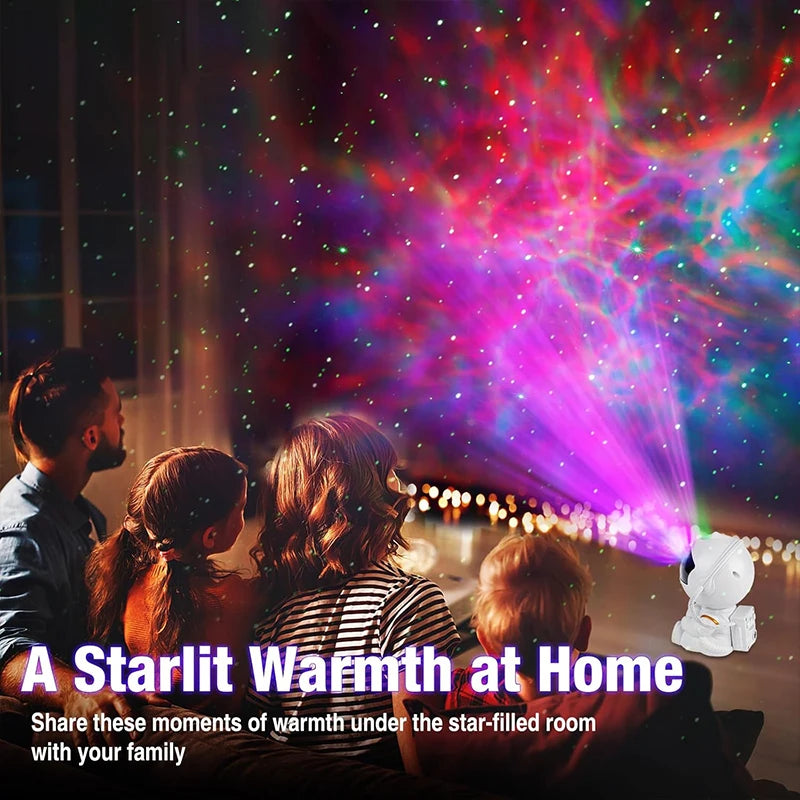 Galaxy Light Projector Featuring Various Nebula Settings, an Astronaut Design with Remote Control, Perfect for Bedroom Ambiance, Room Decoration, Parties, And an Excellent Gift for Friends During Halloween And Christmas Child