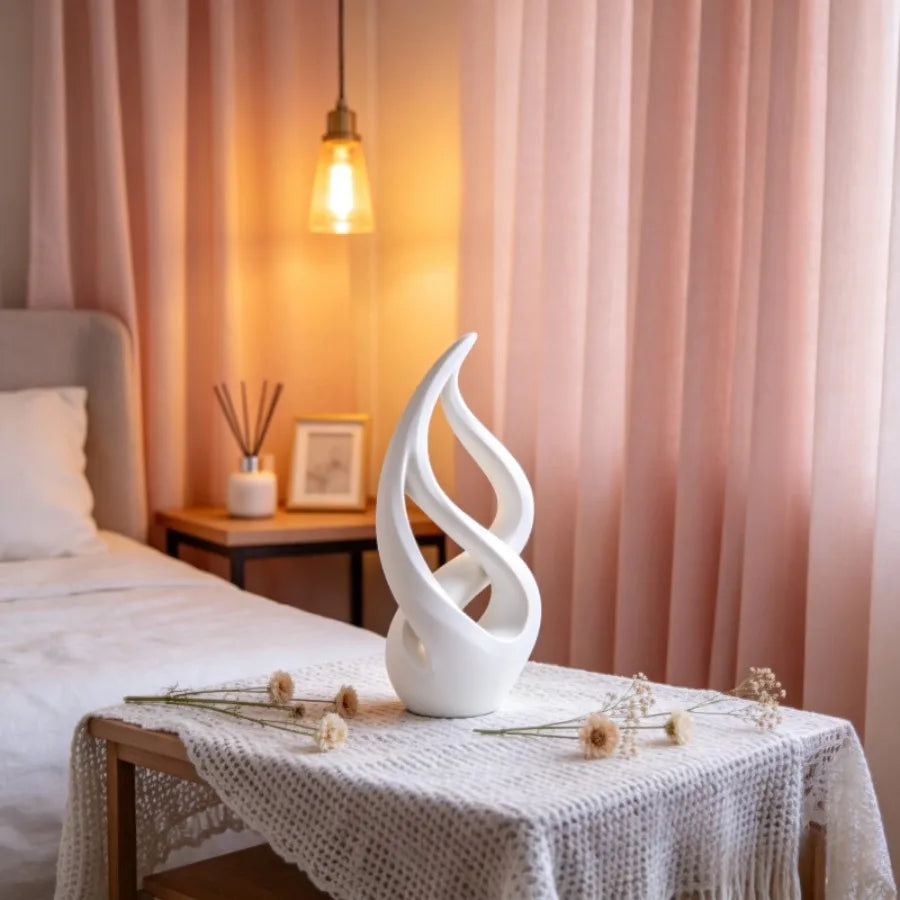 Elegant Abstract Modern Sculpture For Contemporary Home Decor