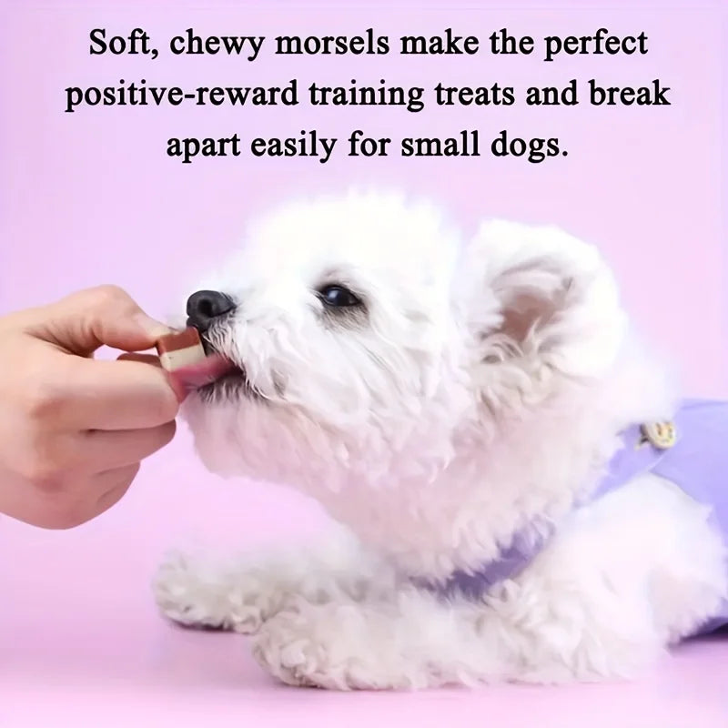 100g Beef and Meat Cubes Dog Treats for Small Medium and Large Dogs Healthy and Easily Digestible