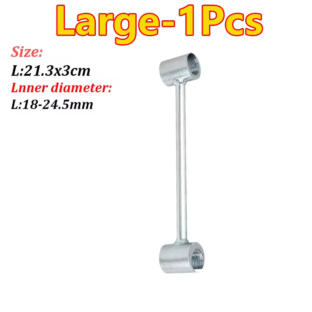 1-4Pcs S/L Upgrade Hinge Gaps Adjusting Wrench Double Head Door Hinge Adjustment Tool Kit Flag Round Bolt Repair Wrench Tool ﻿