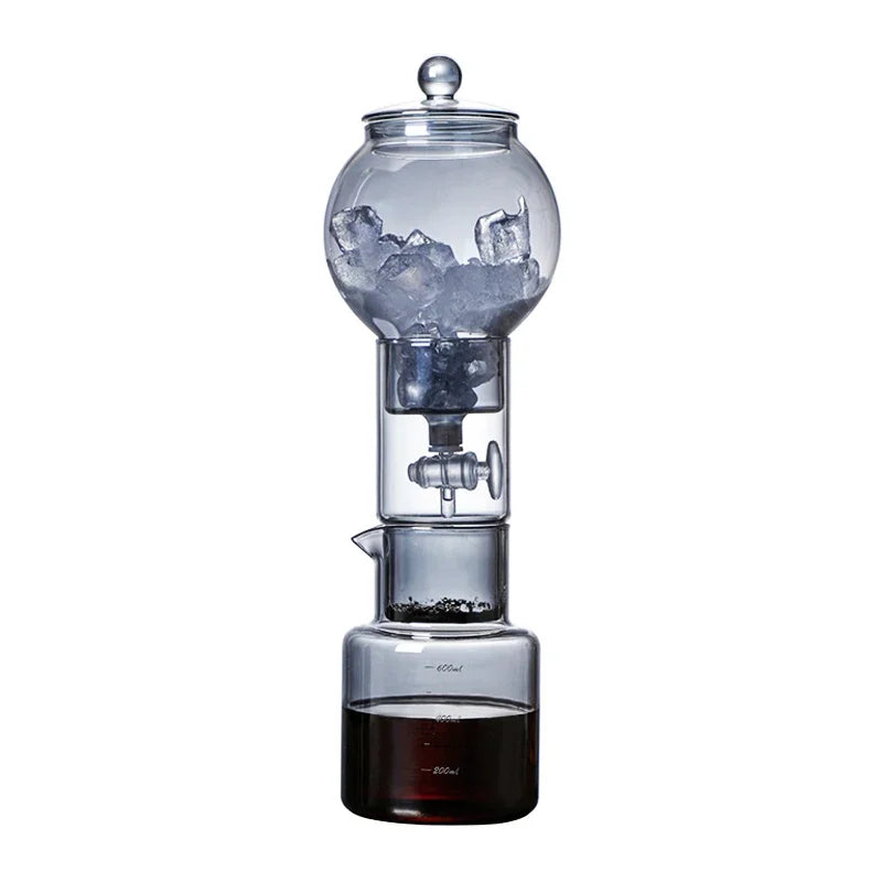 Cold Brew Coffee Pot Set With Filter Glass Dripper