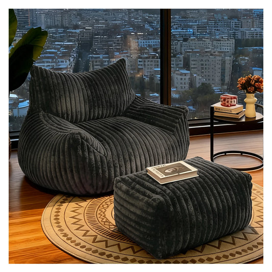 Reading Chair Bean Bag For Adults Cozy Living Room