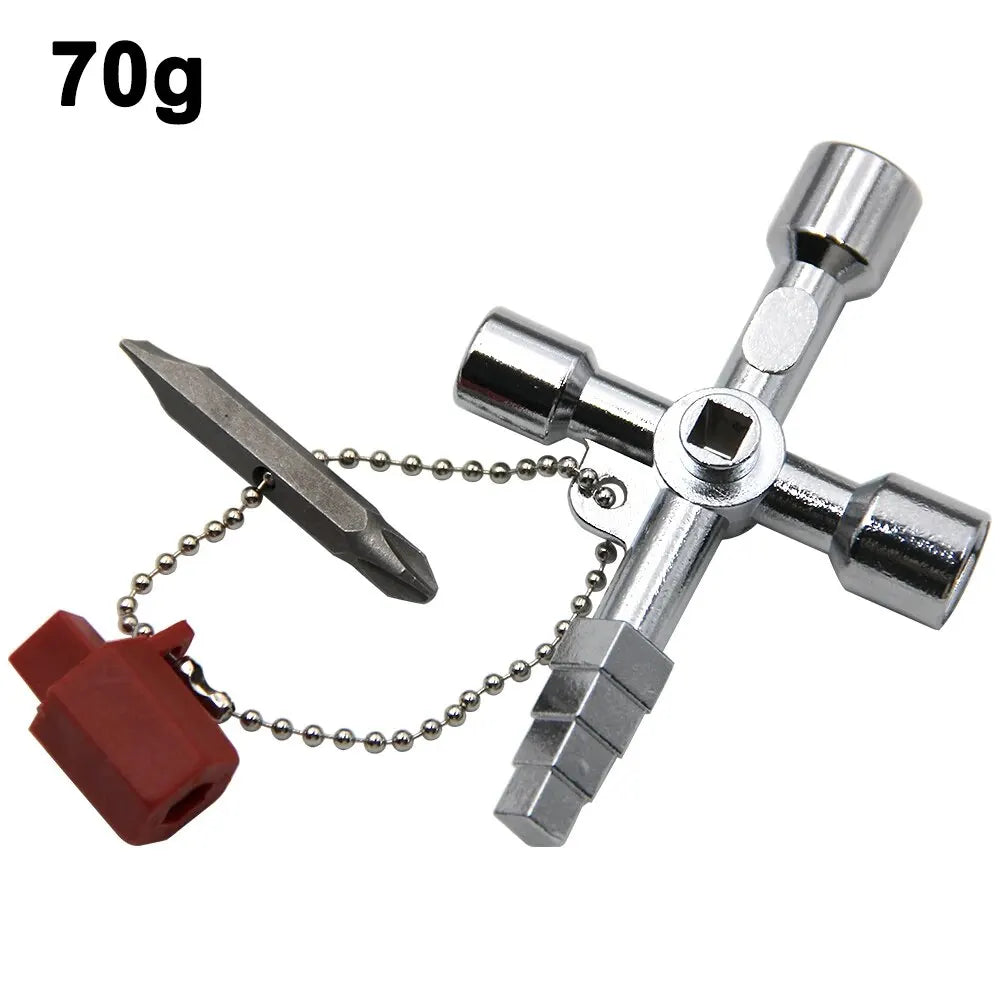 4in1 Key Wrench Multi Tool for Electrical Cabinet Maintenance