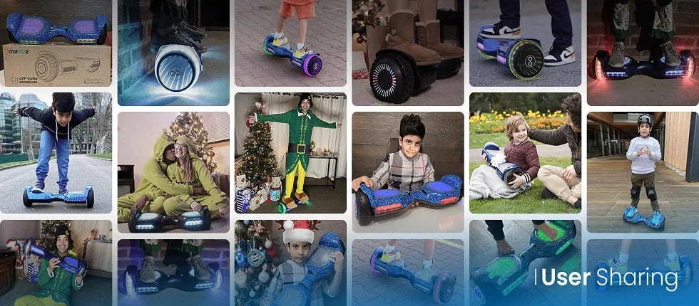 Kids All Terrain Self Balancing Hoverboard With Bluetooth Speaker