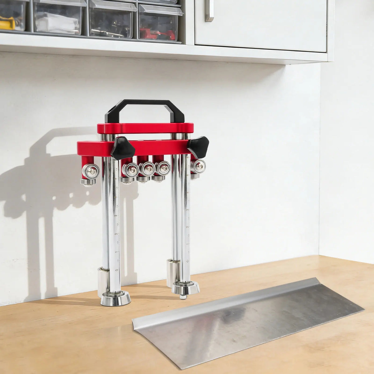 Sheet Metal Bending Tool 0-100°, Metal Roller for Aluminum Iron Steel, Scratch-Free 90° Bends Ready to Use