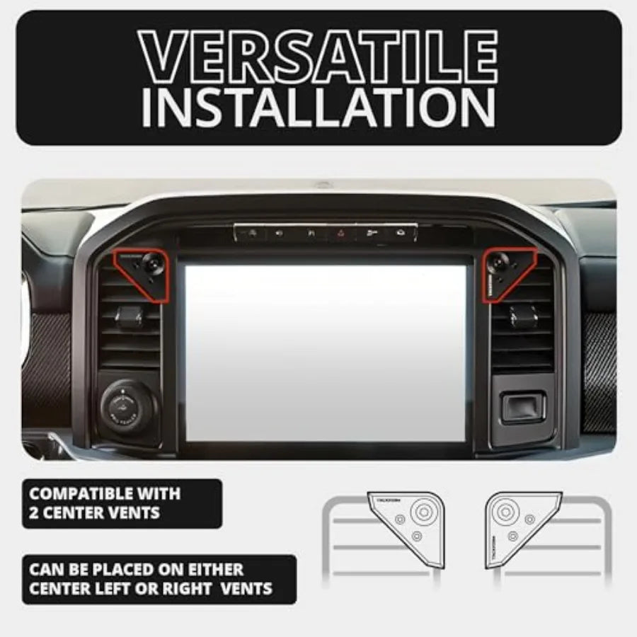 Link Vent Mount Magnetic Wireless Charging Phone Holder - Compatible with MagSafe '21-'25 Ford F150 and Raptor '23-'25 Ford Sup