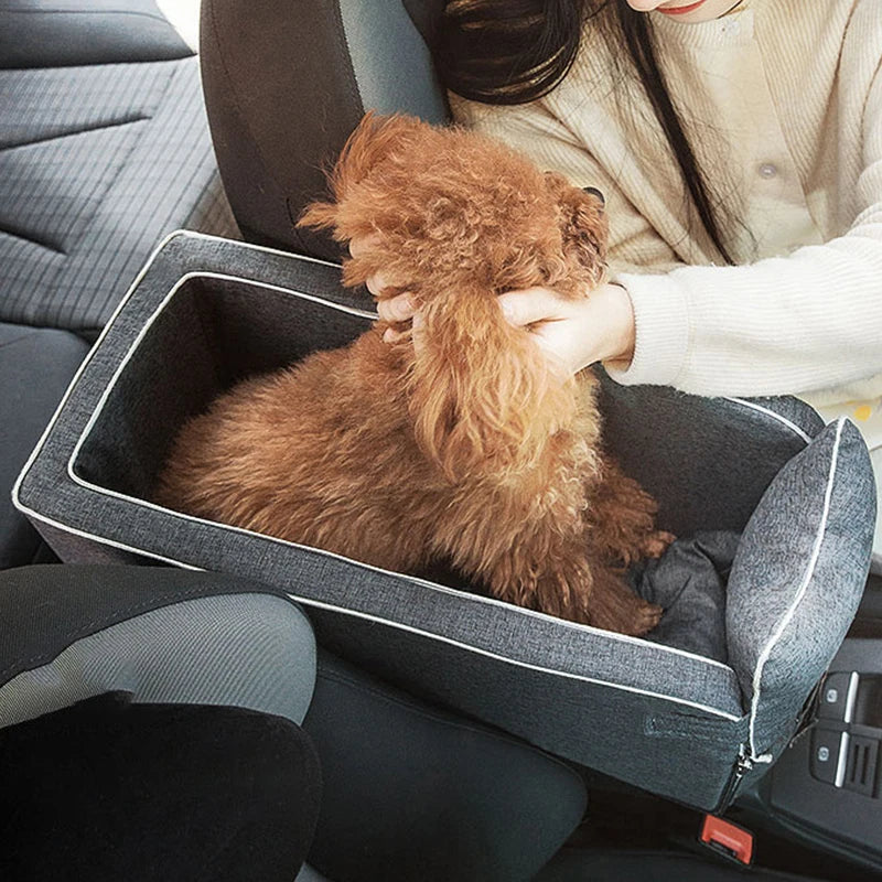 Protective Nylon Pet Car Seat And Travel Carrier Bed