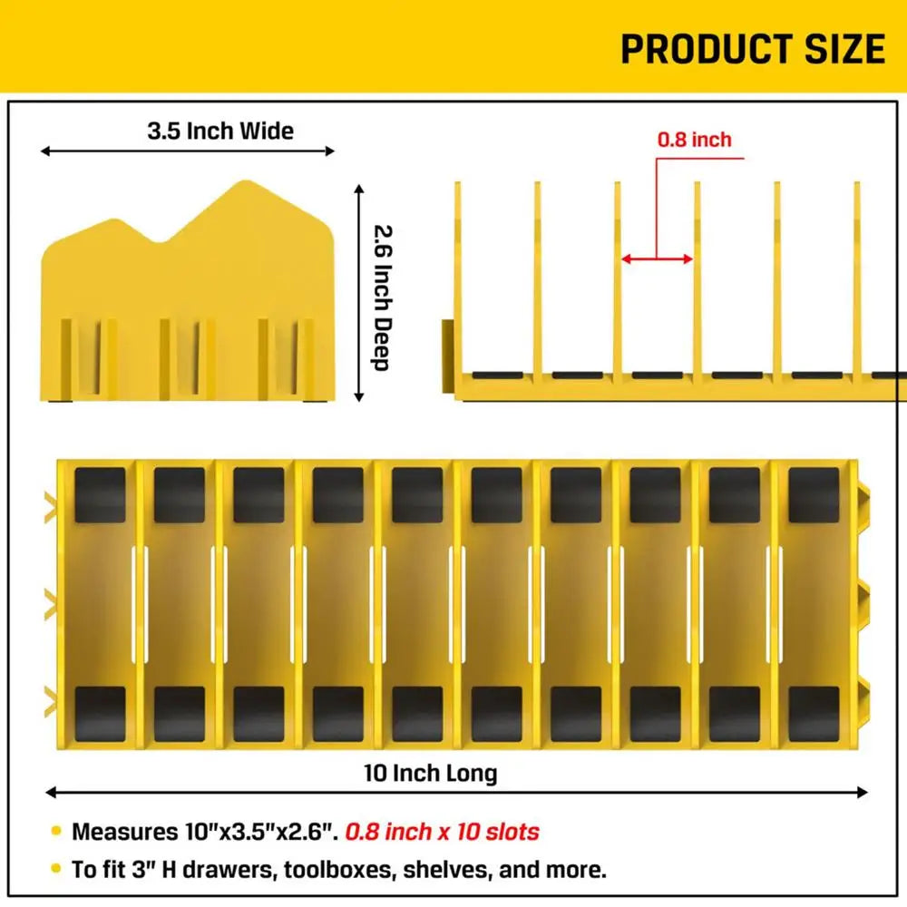 Plier Storage Rack Plier Organizer Plier Holder and Cutter Organizer Sturdy Storage Holder Tools Set Toolbox Storage for Cutters