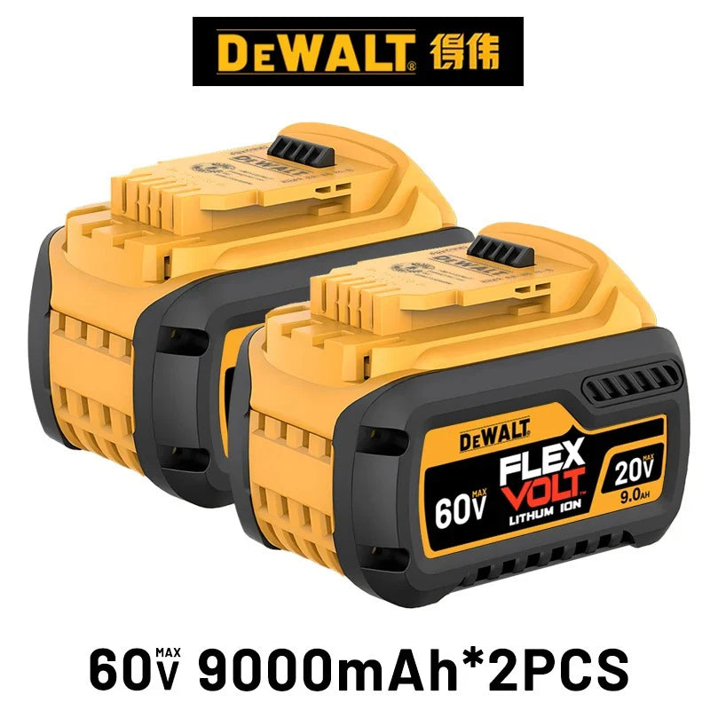 New 100% Original Dewalt 9.0Ah 20V/60V Power Tool Battery DCB206 DCB206 DCB205 DCB200 DCB203 For Dewalt power tool