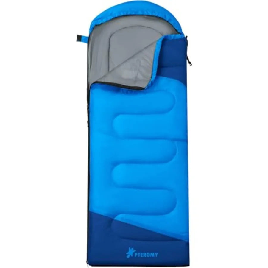 Sleeping Bags for Adults Lightweight and Machine Washable Water Resistant Backpacking Camping Sleeping Bag for Warm Cold Weathe