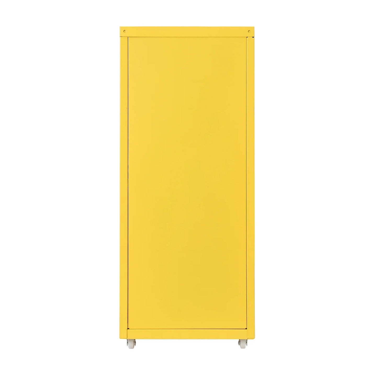 Vertical File Cabinet 6-Drawer Metal Lockable Filing Cabinet with Wheels 22lbs Capacity per Tier for Home Office Study