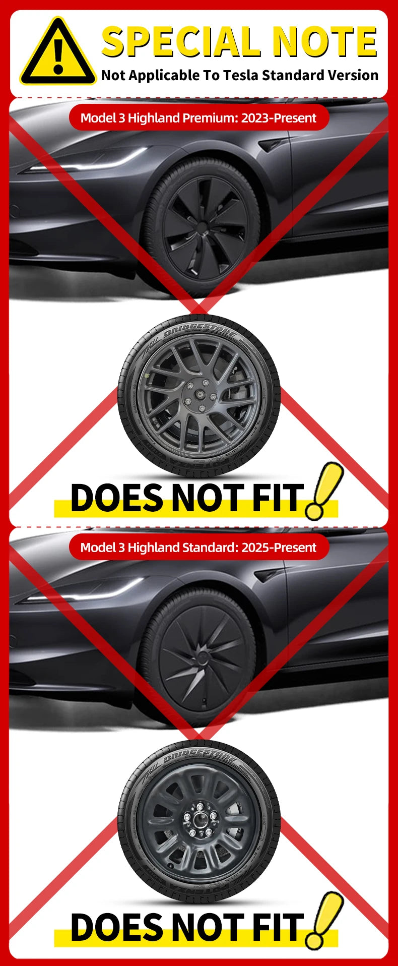 4PCS Design For TESLA Model 3 2017-2023 18 Inch Arachnid Style Wheel Cover Hubcaps Cap Only For Model 3 Wheel Cover Accessories