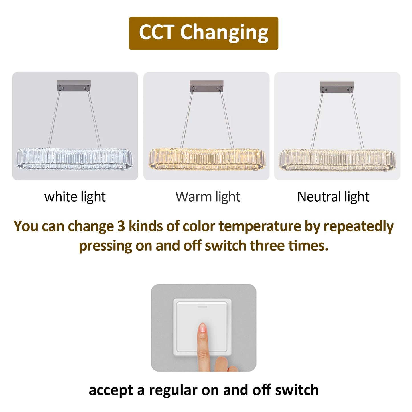 VETRULUS Modern Luxury Crystal Oval Design Led Chandelier Ceiling Lamp Nordic Pendant Hanging Light Fixture Living Bedroom Hotel