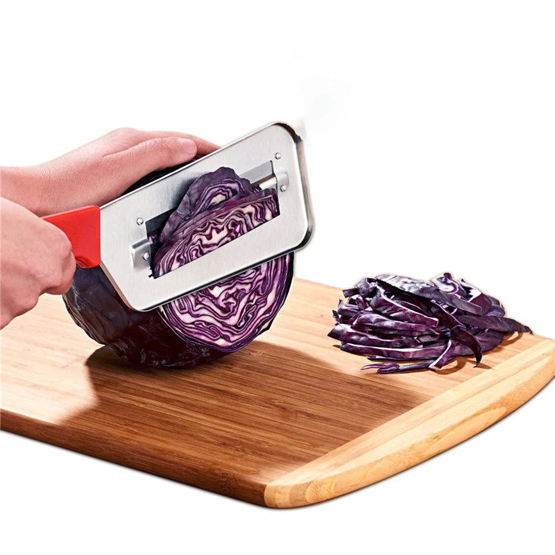 Stainless Steel Cabbage Slicer Multi-functional Cabbage Slicer With Handle Suitable For Slicing Cabbage And Vegetables