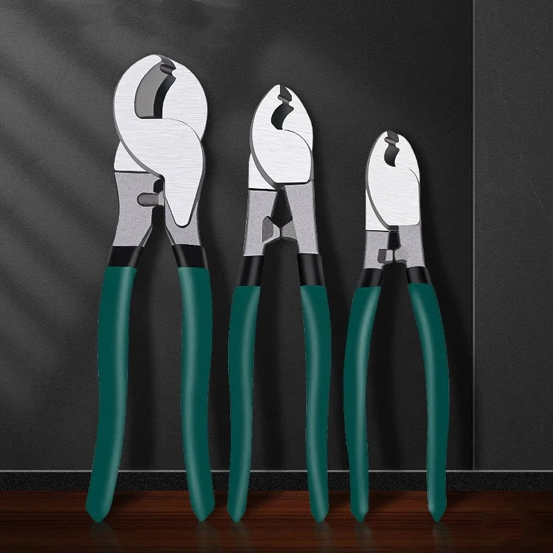 6/8/10Inch Wire Stripper Multifunctional Non-Slip Wire Cable Cutter Mechanical Electrician Professional Pliers DIY Hand Tools